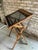 American Vintage Wooden Adjustable Writing Table For Sale - Image 3 of 17