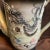 Japanese Antique Japanese Moriage Dragonware Hand-Painted Tea Pot by Fairytale China For Sale - Image 3 of 12