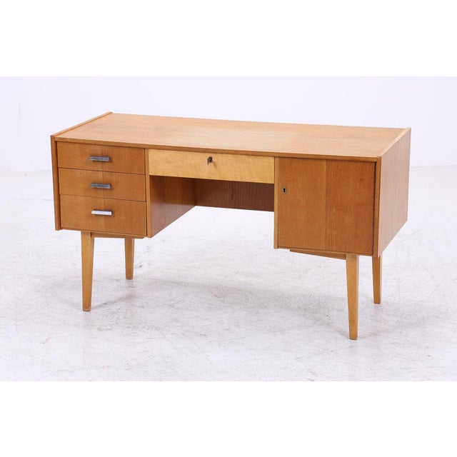 1960s Vintage Desk in Wood, 1960s For Sale - Image 5 of 15