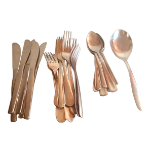 Vintage Stainless Steel Flatware Set- 25 Pieces