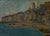 A charming early 20th century oil on panel by Italian painter Andrea Folis, signed lower right and depicting the sunlit...