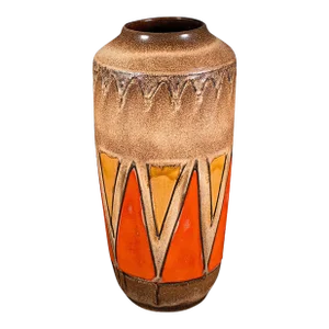 1960's Vintage Fat Lava Vase