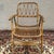 Goldenrod Rattan Folding Armchairs, 1960, Set of 4 For Sale - Image 8 of 18