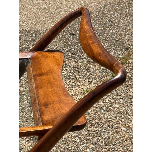 Sienna 1950s Model 67 Folding Bar Cart by Ico Parisi for Angelo De Baggis For Sale - Image 8 of 10