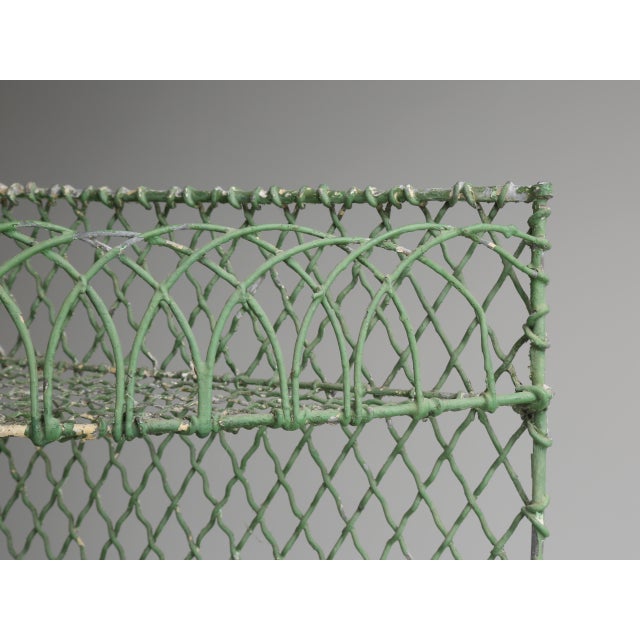 1950s Vintage English Corner Vegetable Drying Rack - Plant Stands For Sale - Image 5 of 15