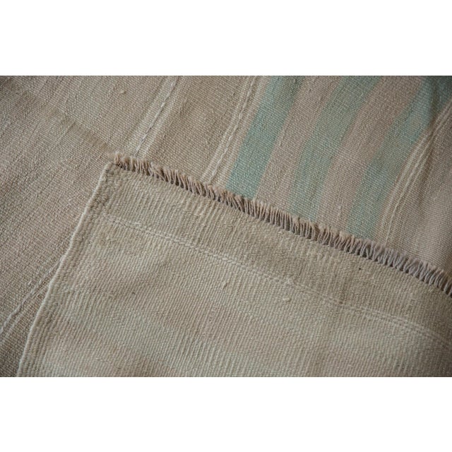 Old New House Vintage Distressed Turkish Kilim Rug Runner - 4'3" x 14'5" For Sale - Image 4 of 11