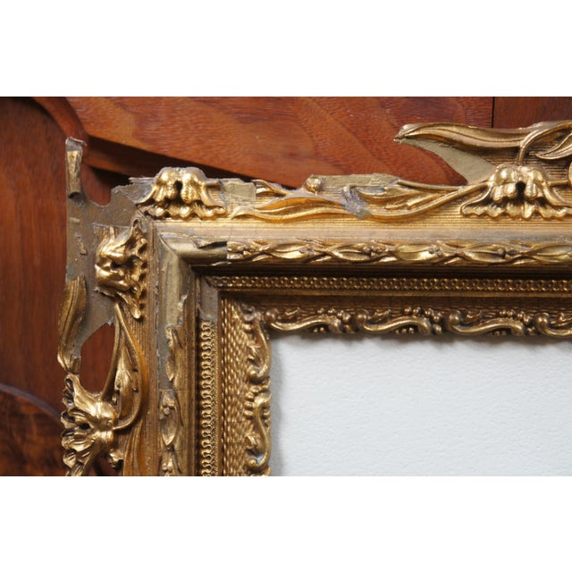 Early 20th Century Antique Late Victorian Pastel Painting Portrait of Young Boy Marcel Goffena 25" For Sale - Image 5 of 13