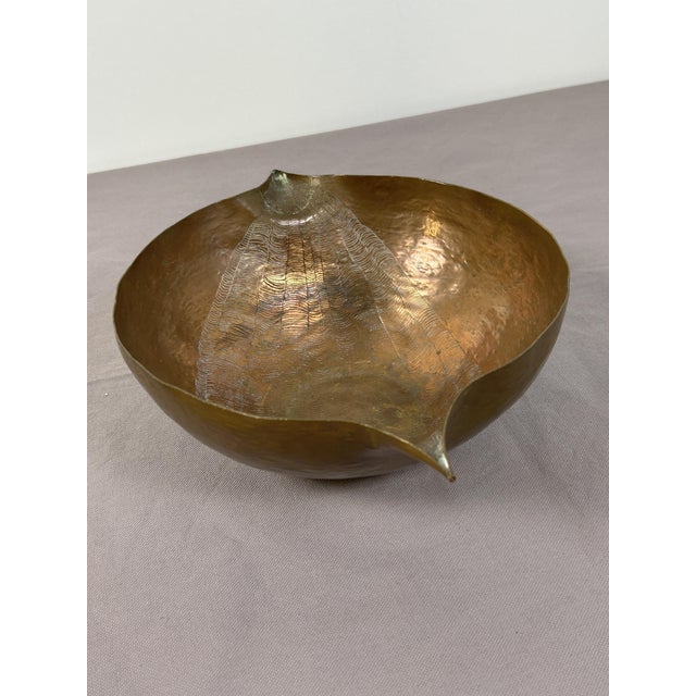 Copper Bowl by Lorenzo Burchiellaro, 1960s For Sale - Image 3 of 11