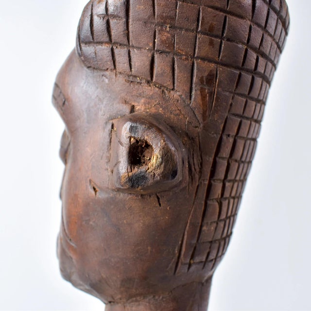 Early 20th Century Ndengese Male Wooden Figure For Sale - Image 15 of 16