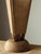 Wood Log & Burlap Wabi-Sabi Table Lamp For Sale - Image 7 of 7