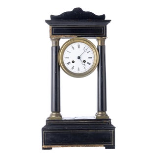 Napoleon III Table Clock, 19th Century For Sale
