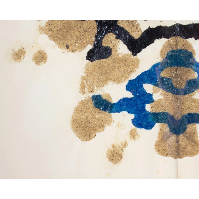 Paper 1958 Mixed Media Collage by James Spencer Russell For Sale - Image 7 of 8