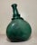 Antique 18th Century Hand Blown Middle Eastern Green Saddle Flask Bottle Jar For Sale - Image 12 of 13