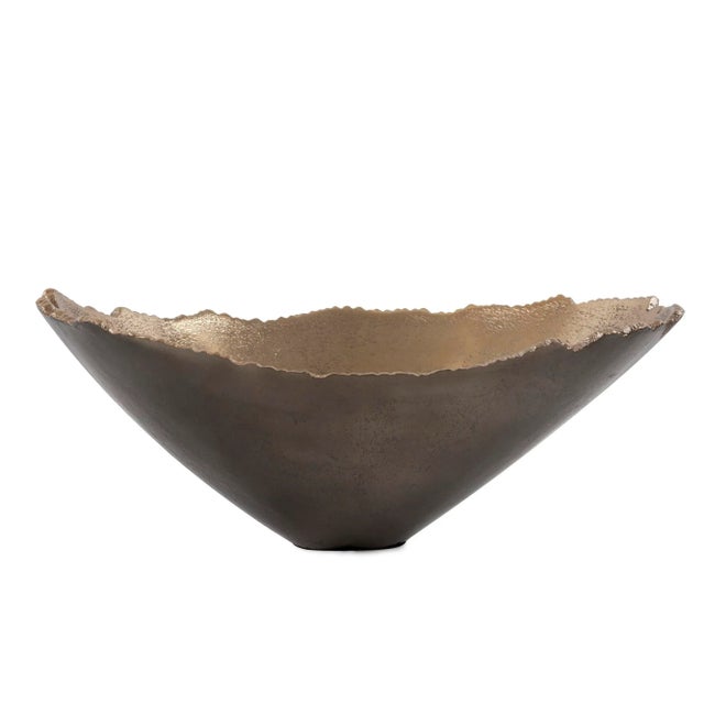 The Baniff Jagged Edged Deep Bowl, Large For Sale - Image 11 of 11