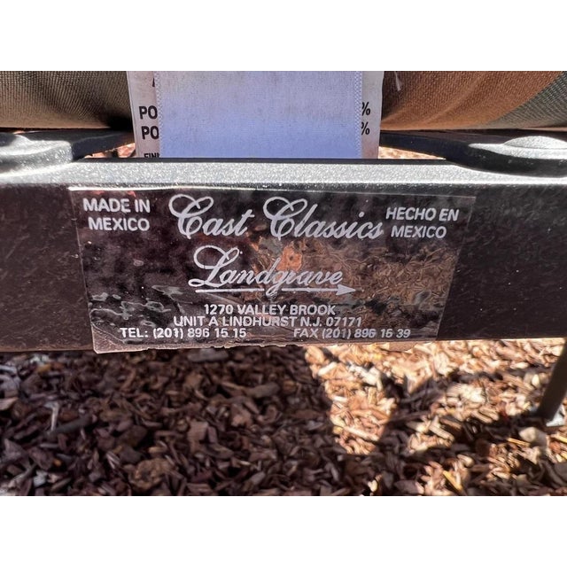 Landgrave Cast Classics Chaise Lounge Chairs - Set of 2 For Sale - Image 9 of 9