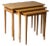 Mid-Century Modern Nesting Tables, 1960s, Set of 3 For Sale