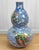 Chinese Vintage 29" Chinese Kangxi Qing Porcelain Dragon Double-Gourd Floor Vase For Sale - Image 3 of 11
