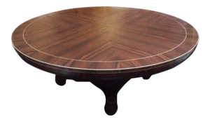 Nancy Corzine Regency Style Macassar Round Dining Table
