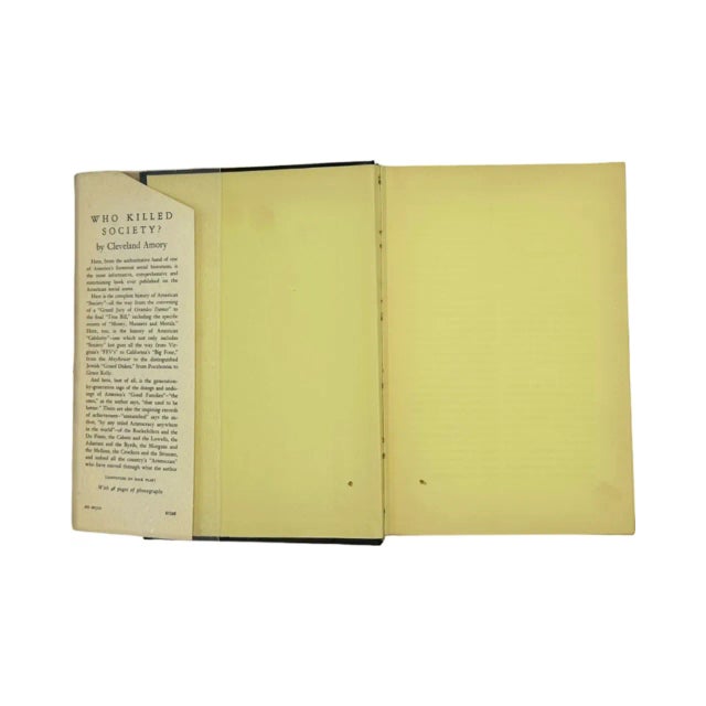 Who Killed Society? Cleveland Amory 1960 Hardcover First Edition Book For Sale - Image 4 of 13