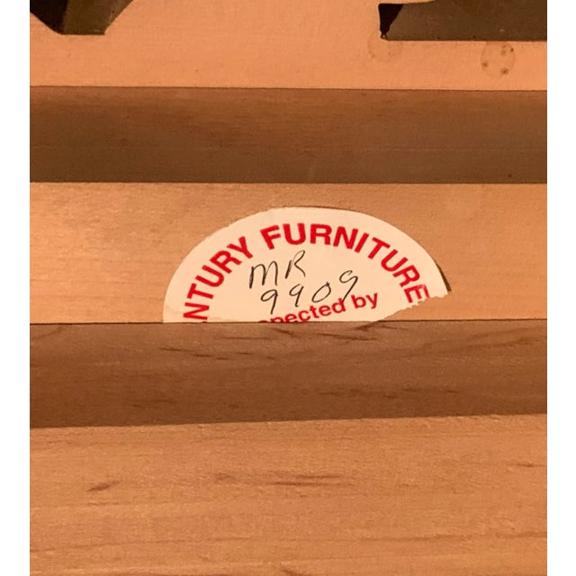 Vintage Chinoiserie Style Century Furniture Coffee Table For Sale - Image 9 of 9