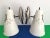 Midcentury Coastal Cone Sconces - A Pair For Sale - Image 17 of 18