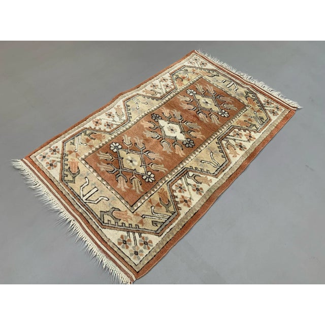 Southwest Anatolian Turkish Rug Early 1980's Turkish carpet, Woven near the city of Milas those rugs have a long tradition...