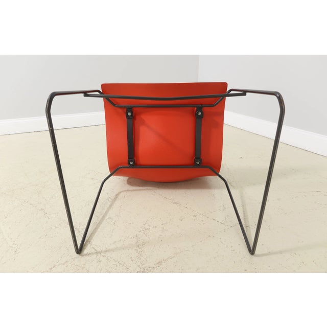 Metal Knoll Mid Century Modern Handkerchief Side Chair For Sale - Image 7 of 9