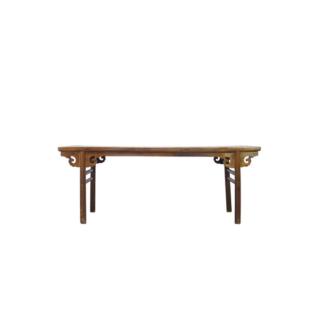 Crafted with traditional mortise and tenon joinery, this painting table features a wide, flush-panel top supported by...