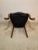 Brown Mid 20th Century Vintage Low Back Italian Style Chair For Sale - Image 8 of 9