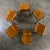 Late 20th to Early 21st Century Modern Walnut Molded Plywood Chairs Stackable Connectable Refinished Set of 6 For Sale - Image 10 of 18