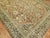 Room size early 20th century antique Persian Mahal rug in rustic colors Measures: 8'11" x 12'3''