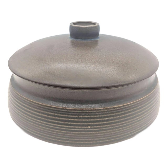 1980s Denby "Sherwood" Casserole Pot With Lid For Sale