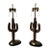 1970s Brass Saguaro Cactus Lamps - A Pair For Sale - Image 13 of 13