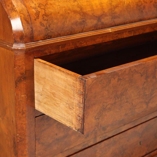 Austrian Biedermeier Secretaire in Mahogany For Sale - Image 10 of 15