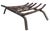 Mid 20th Century Mid 20th Century Iron Fireplace Grate For Sale - Image 5 of 9