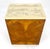 Brown Mid 20th Century Very Fine Etched Top Burl Box Shape Base Petit Side End Table Mid Century MINT For Sale - Image 8 of 13
