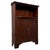 Antique English Edwardian Mahogany Bookcase For Sale - Image 6 of 12