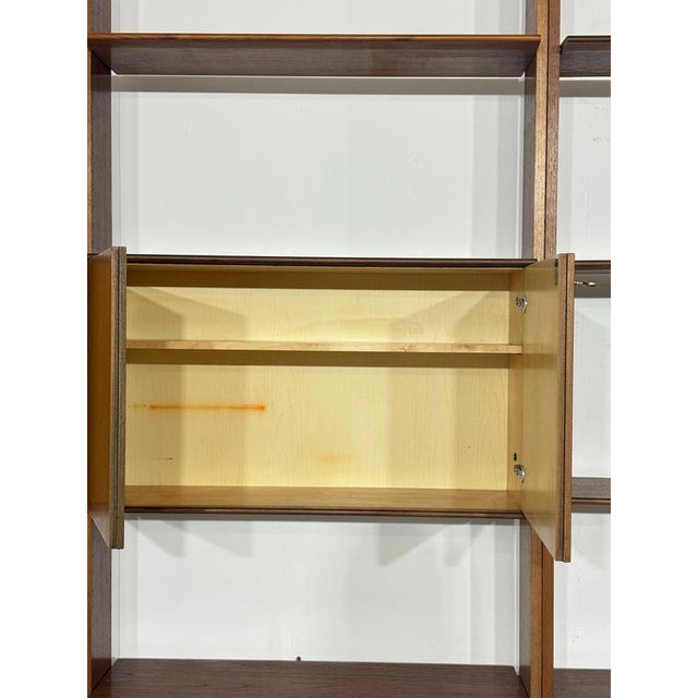 Mid-Century Modern Modular Wall Shelf in Teak by Interna-Peter Pedrides, 1960s For Sale - Image 9 of 18