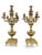 Gilt Bronze Candleholders, 1800s, Set of 2 For Sale - Image 5 of 14