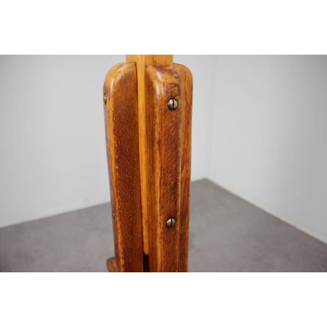 Vintage Bentwood Coat Rack, Czechoslovakia, 1930s For Sale - Image 6 of 10