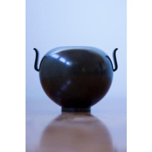 Bronze Vase Model 121 from GAB For Sale - Image 8 of 11