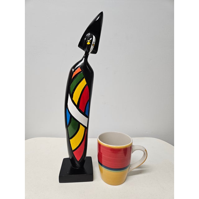 Domingo Gomez Modern Impressionist Wood Sculpture For Sale - Image 14 of 16