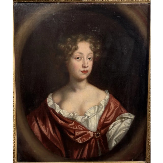 A late 17th or early 18th century Portrait Painting of a beautiful English Lady, circle of Michael Dahl. Several auction...