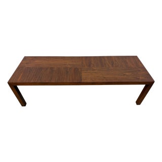 Mid-Century Modern Lane Parsons Style Walnut Coffee Table - Refinished! For Sale