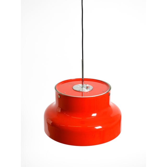 1960s Large Red Bumling Ceiling Lamp by Anders Pehrson for Ateljé Lyktan Ahus, 1960s For Sale - Image 5 of 18