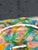 Hollywood Regency Late 19th Century French Majolica Oyster Plate With Kaleidoscopic Shell Pattern For Sale - Image 3 of 3
