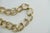Vintage Y2k Modern Gold Link and Chain Necklace For Sale In New York - Image 6 of 8