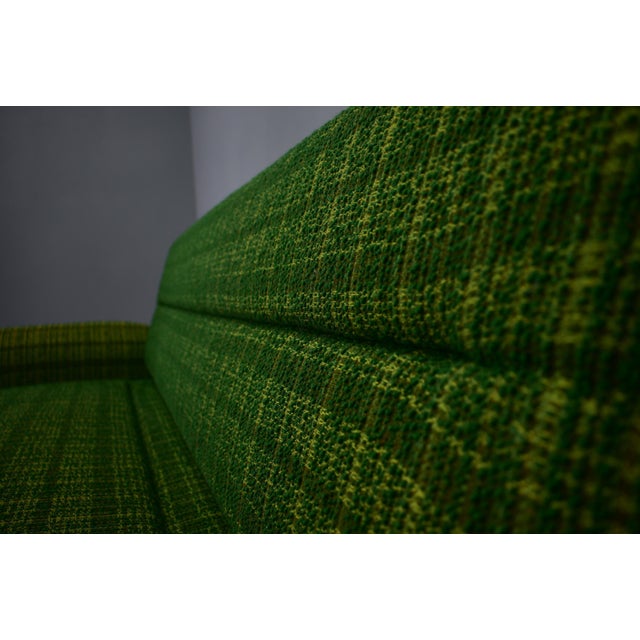 Vintage Italian Three-Seater Sofa in Green, 1970s For Sale - Image 12 of 18