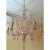 Murano Glass Chandelier in Pink by Simoeng For Sale - Image 4 of 10
