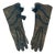 Antique French Leather Kid Gauntlet Gloves size 6 1/2 For Sale